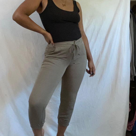 Taupe Casual Dress Pant - Picture 1 of 5